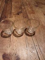 Borrel/Shot glaasjes 3x, Ophalen of Verzenden