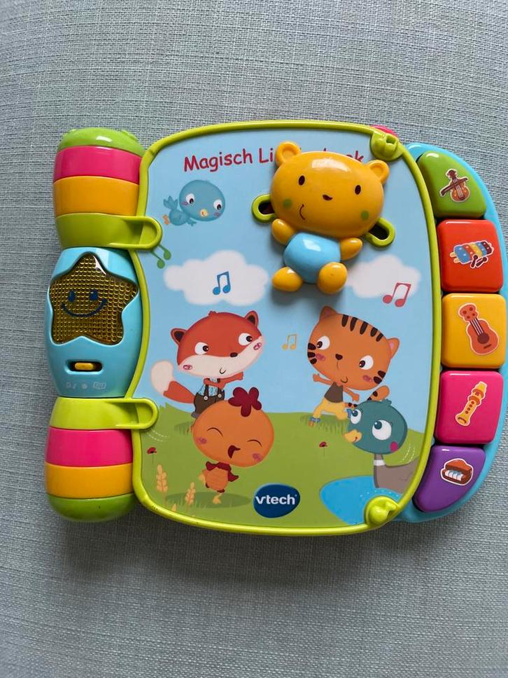 Magisch Liedjesboek VTech - ZGAN, Kinderen en Baby's, Speelgoed | Babyspeelgoed, Zo goed als nieuw, Overige typen, Met geluid