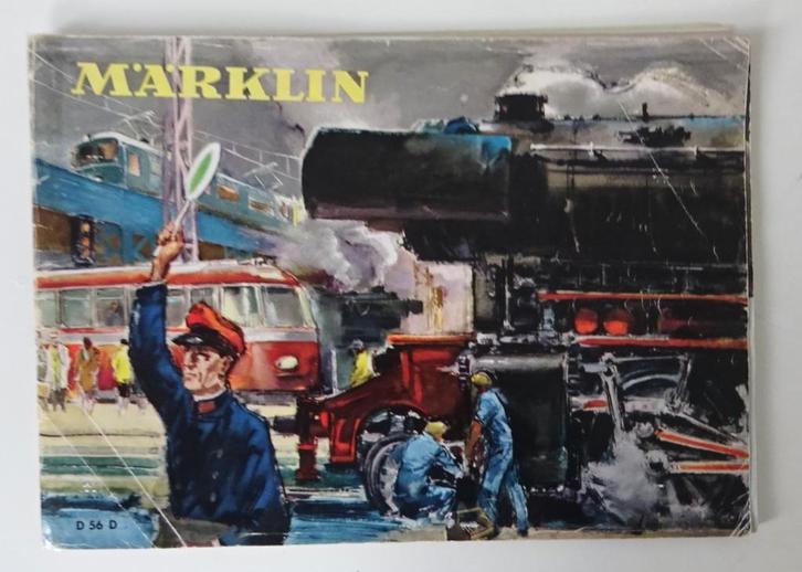 Marklin catalogus 1956 D56D, Hobby en Vrije tijd, Modeltreinen | H0, Gebruikt, Locomotief, Wisselstroom, Märklin, Analoog, Ophalen of Verzenden