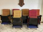 Vintage Cinema stoelen 6 stuks, Ophalen, Gebruikt, Vijf, Zes of meer stoelen