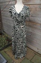 Jurk zwart/ beige Lemon Smashed mt l/40 Maxi Vaste prijs, Maat 38/40 (M), Zwart, Ophalen of Verzenden, Zo goed als nieuw