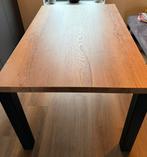 Lamulux eetkamertafel in licht eiken kleut 140x90 cm, Ophalen, Kunststof, 200 cm of meer, 50 tot 100 cm