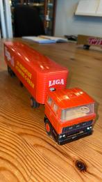 Daf 2800 truck met oplegger “ Liga”, Ophalen of Verzenden, Zo goed als nieuw, Bus of Vrachtwagen, Lion Toys