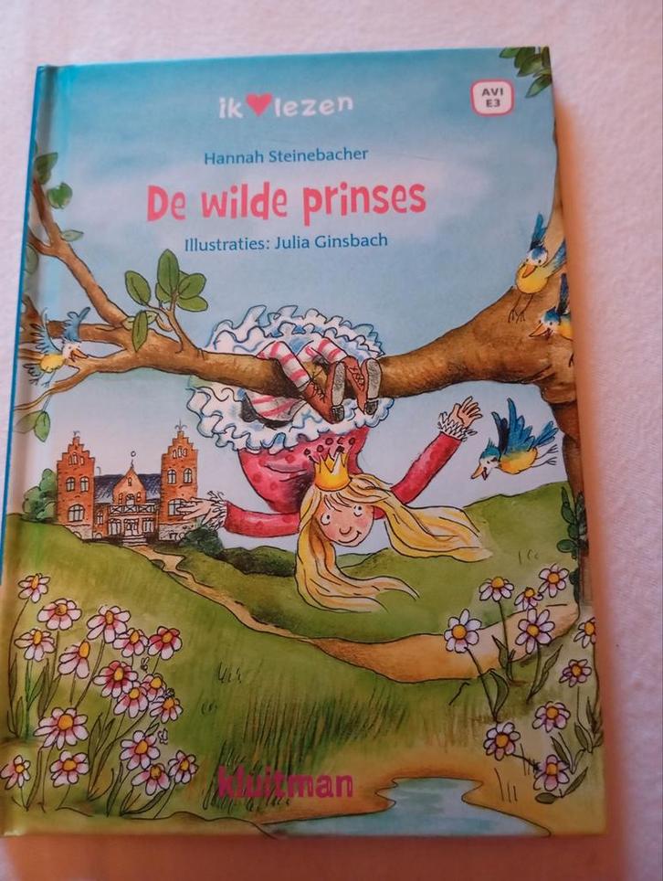 Hannah Steinebacher - De wilde prinses, Boeken, Kinderboeken | Jeugd | onder 10 jaar, Gelezen, Fictie algemeen, Ophalen of Verzenden