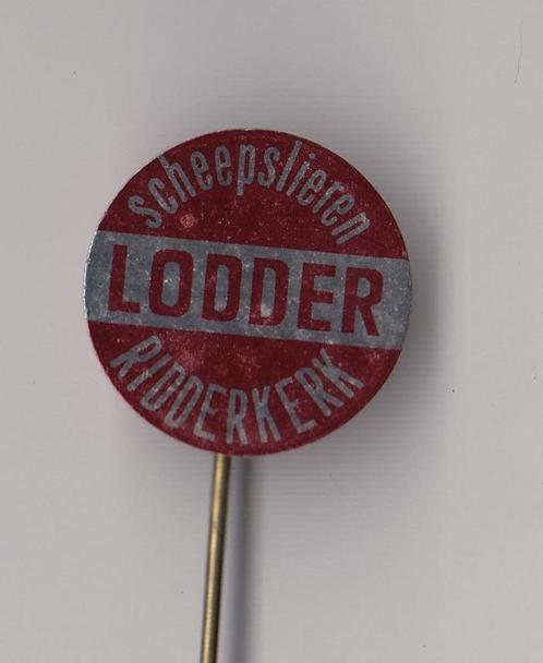 Ridderkerk Lodder Scheepslieren Scheepvaart speldje, Verzamelen, Speldjes, Pins en Buttons, Gebruikt, Speldje of Pin, Overige onderwerpen