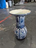 Delfts blauwe trompetvaas Bosch, bloemdecor, Ophalen of Verzenden