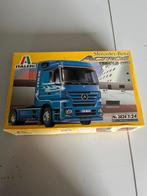 modelbouw vrachtwagen mercedes benz actros 1854, Overige merken, Groter dan 1:32, Ophalen of Verzenden, Zo goed als nieuw