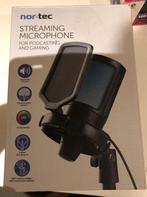 Nor-Tec Streaming Microphone Nieuw in verpakking, Ophalen of Verzenden, Nieuw, Studiomicrofoon