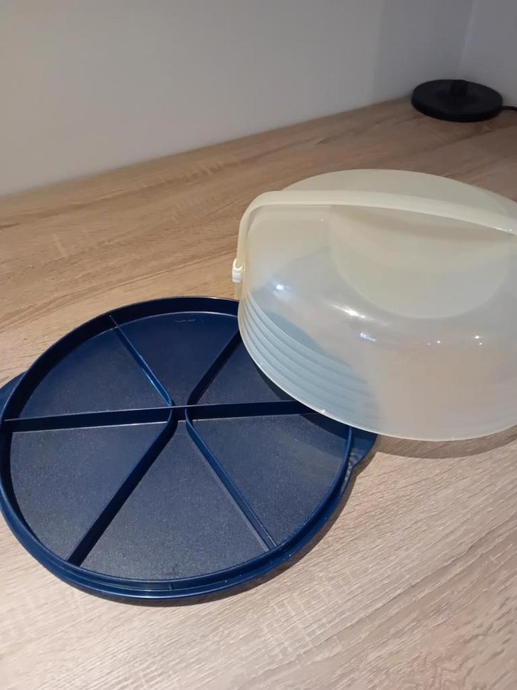 Tupperware Taartdoos - Ideaal voor taarttransport!, Huis en Inrichting, Keuken | Keukenbenodigdheden, Gebruikt, Ophalen of Verzenden