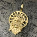 14k gouden Jezus hanger kettinghanger nieuw, Nieuw, Goud, Ophalen of Verzenden