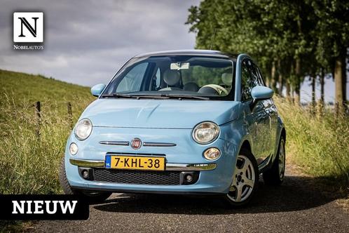 Fiat 500 1.2 Lounge | Pano dakje | Nap | LM velgen, Auto's, Fiat, Bedrijf, Te koop, ABS, Airbags, Airconditioning, Alarm, Bluetooth