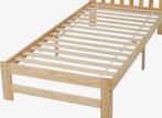 Grenen flexa bed, Ophalen, Gebruikt, 90 cm, Eenpersoons