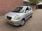 Kia Picanto 1.1 AUT 2004 Grijs NAP!!!, Stof, 4 cilinders, Origineel Nederlands, 400 kg
