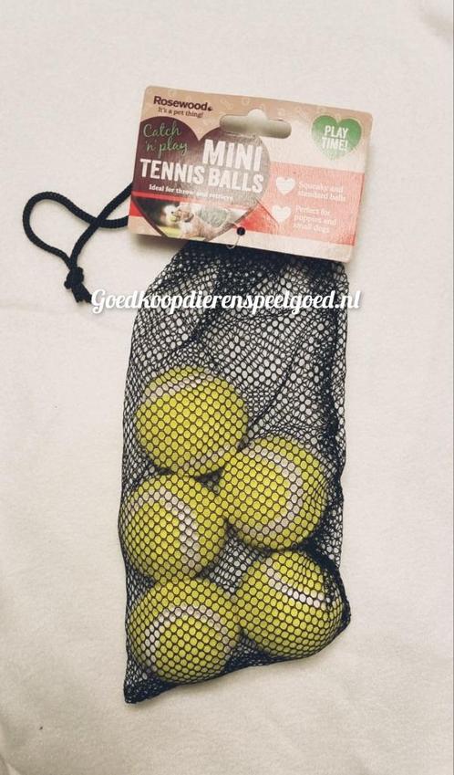 Hondenspeelgoed    "  Mini tennisballen met en zonder piep ", Dieren en Toebehoren, Hondenspeelgoed, Nieuw, Hondenballen, Ophalen of Verzenden
