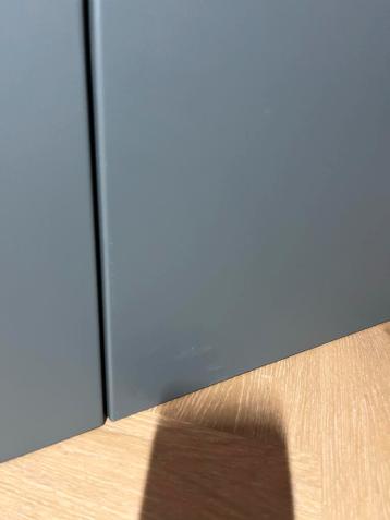 3x IKEA Besta kast blauw - afbeelding 3