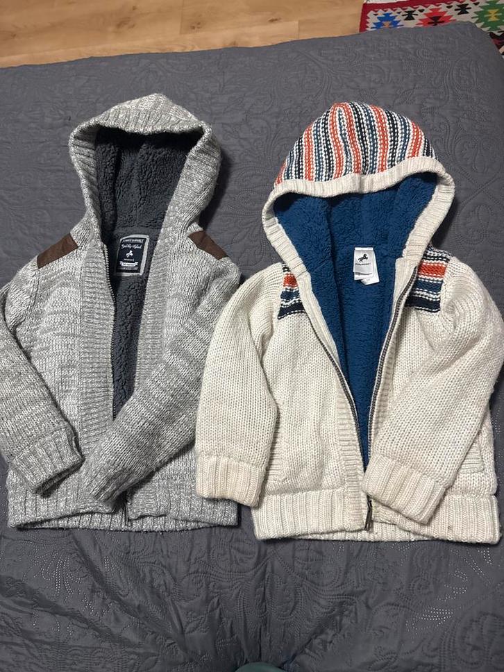 2 Palomino vesten met capuchon C&A merk, Kinderen en Baby's, Kinderkleding | Overige, Gebruikt, Jongen of Meisje, Ophalen of Verzenden