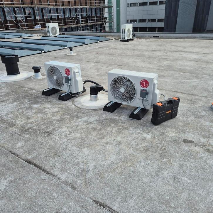 Airco's, montage, inbedrijfstellen,, Witgoed en Apparatuur, Airco's, Zo goed als nieuw, Wandairco, 100 m³ of groter, Ophalen