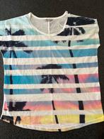 Casual clothing vakantie t shirt L met mooie print palmbomen, Ophalen, Maat 42/44 (L), Nieuw, Korte mouw