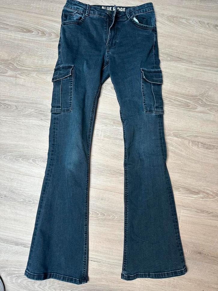 Flared jeans We fashion maat 164 meisje, Kinderen en Baby's, Kinderkleding | Maat 164, Gebruikt, Meisje, Broek, Ophalen of Verzenden