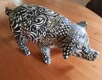 spaarvarken handbeschilderd.  40cm., Ophalen of Verzenden, Zo goed als nieuw