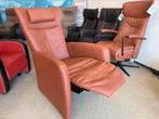 Prominent Toscana relax stoel relaxfauteuil gratis bezorgd, Verzenden, Nieuw, Leer