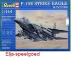 Modelbouw Revell 1:144 F-15 E Strike Eagle & Bombs 3972, Hobby en Vrije tijd, 1:72 tot 1:144, Revell, Nieuw, Ophalen of Verzenden