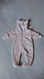 Roze H&M teddy onesie met oortjes maat 68, Ophalen of Verzenden, Zo goed als nieuw, H&M, Meisje