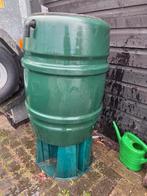 Regenton met verhoging, deksel en vulautomaat., Tuin en Terras, Regentonnen, Ophalen, Gebruikt
