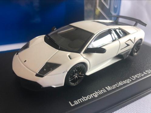Lamborghini Murcielago LP670-4 SV AutoArt 1:43 matwit, Hobby en Vrije tijd, Modelauto's | 1:43, Nieuw, Auto, Overige merken, Ophalen of Verzenden