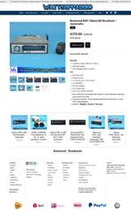 Kenwood KDC-M9021SE Headunit / Autoradio, KENWOOD, ., Nieuw, Ophalen of Verzenden