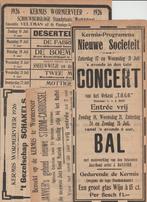 1926 kermis wormerveer 4 knipsels, Verzamelen, Ophalen of Verzenden, Gebruikt, Overige typen