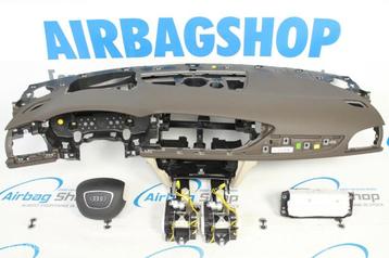 Airbag set - Dashboard HUD 4 spaak bruin beige Audi A6 C7 beschikbaar voor biedingen