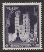 Generalgouvernement 1940 50 Kerk 80gr, Ongebruikt, Postzegels en Munten, Postzegels | Europa | Duitsland, Ophalen of Verzenden