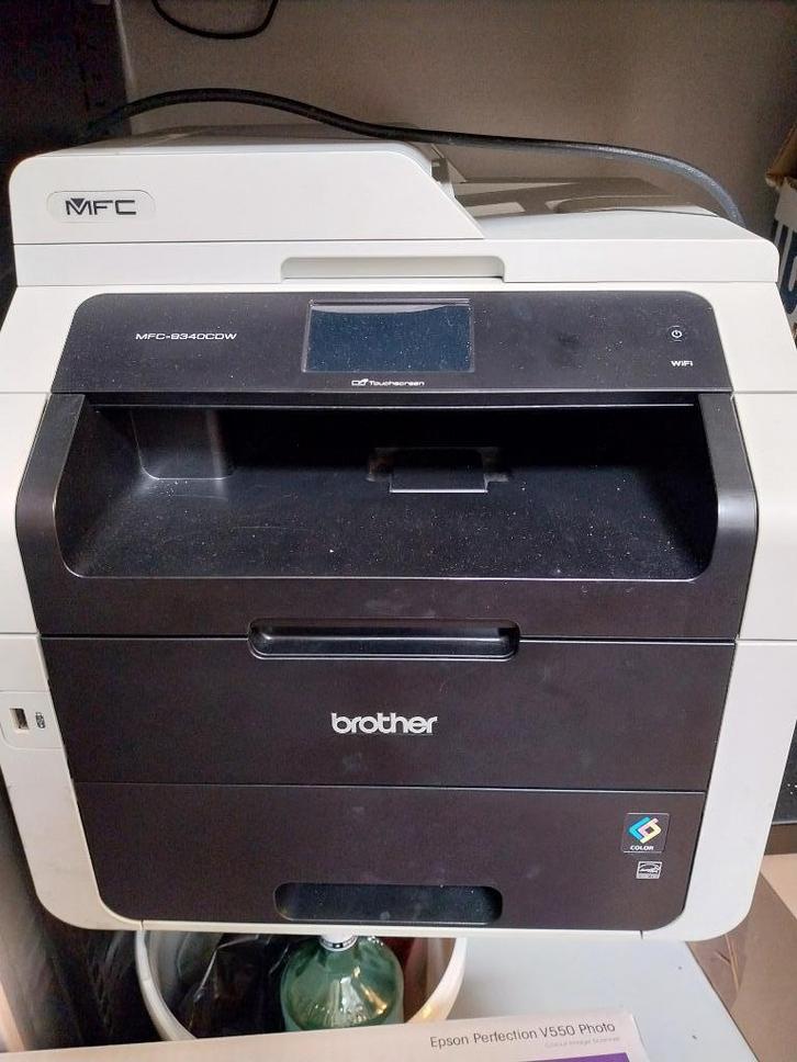 Brother MFC-9340 CDW printer, Computers en Software, Printers, Gebruikt, Printer, LED-printer, Faxen, Kleur printen, Kopieren