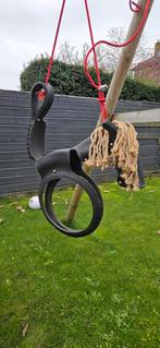 Esschert Design Kinderschommel Paard - Autoband, Kinderen en Baby's, Speelgoed | Buiten | Speeltoestellen, Ophalen, Nieuw, Schommel