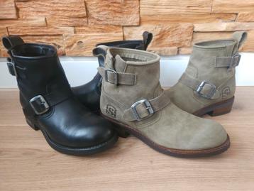 Sendra Westernboots ZGAN Maat 39 zwart en olijf beschikbaar voor biedingen