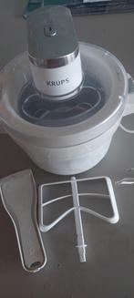 Krups Ijsmachine - Perfect voor Zelfgemaakt IJs, Ophalen, Gebruikt, Koelelement