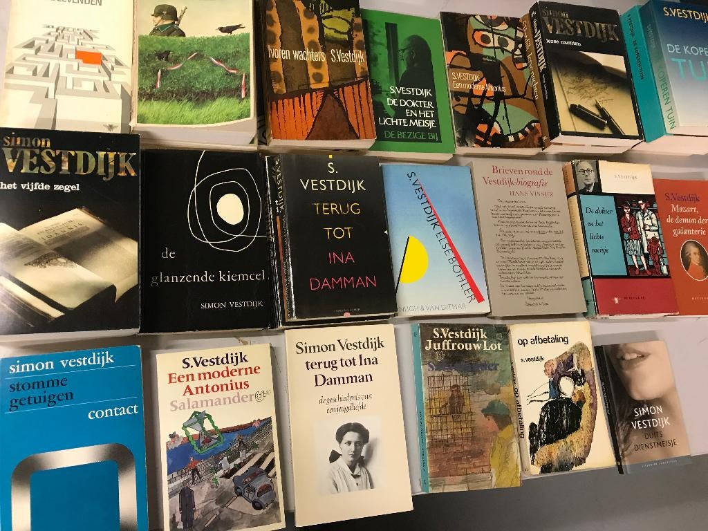 T.K. nog 7 boeken van Simon Vestdijk Zie actuele lijst, Ophalen of Verzenden, Gelezen, Simon Vestdijk, Nederland