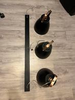 Hanglamp zwart rose gold inclusief peertjes, Huis en Inrichting, Ophalen, Gebruikt, Metaal, 75 cm of meer