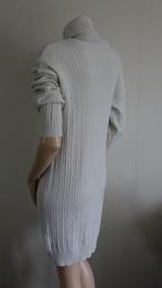 nieuwe creme kabel coljurk, Kleding | Dames, Jurken, Verzenden, Beige, Maat 42/44 (L), Pescara