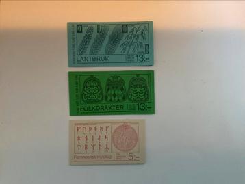 Postzegelboekjes Zweden beschikbaar voor biedingen