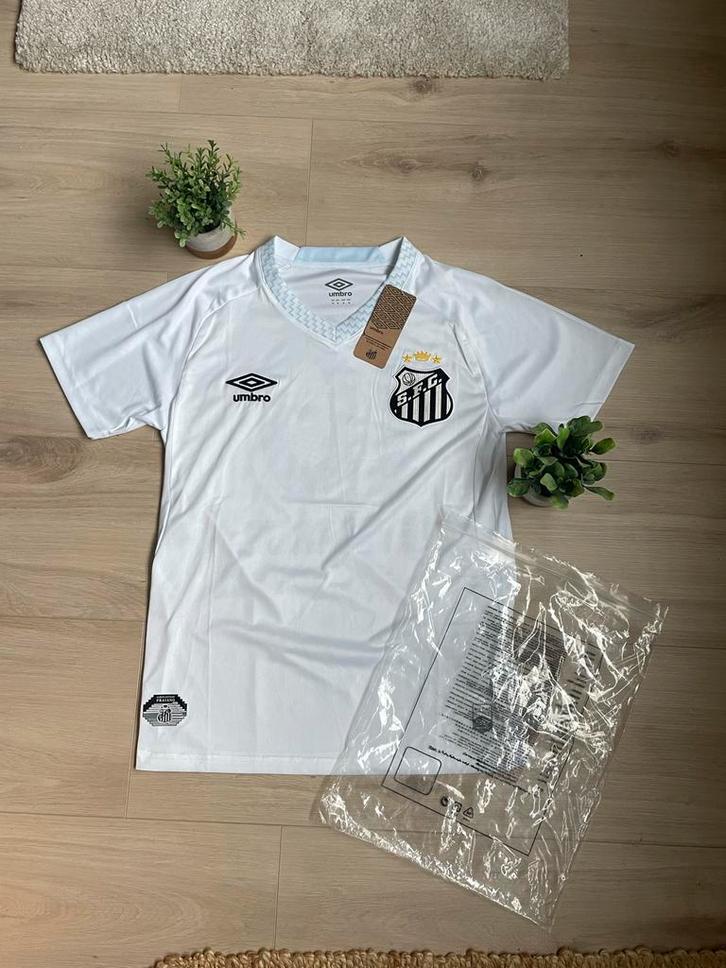 Santos 2025/26 Thuis Shirt Neymar JR #10 - Maat M, Kleding | Heren, Sportkleding, Nieuw, Voetbal, Maat 48/50 (M), Wit, Ophalen of Verzenden