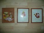 Disney Winnie the Pooh wandschilderijen, Ophalen of Verzenden, Winnie de Poeh of vrienden, Zo goed als nieuw, Beeldje of Figuurtje