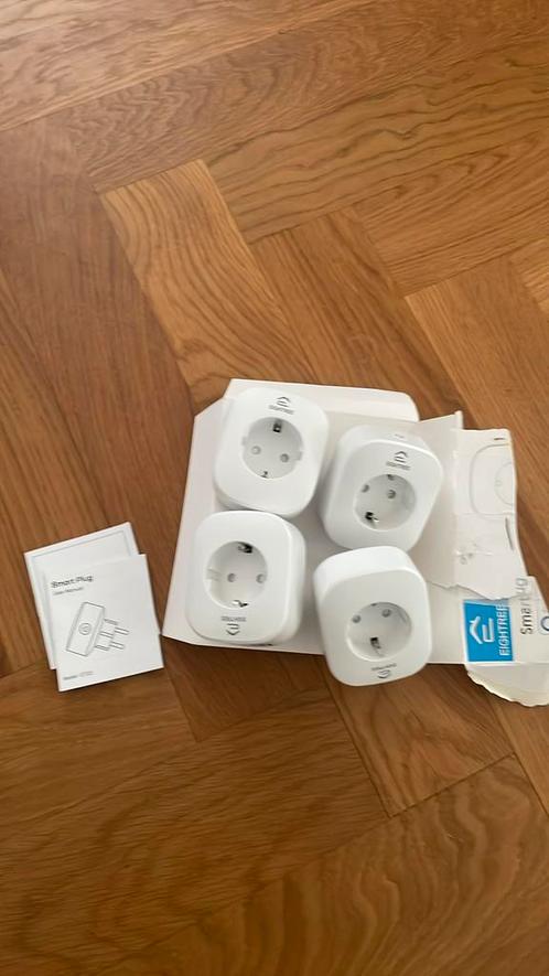Smart plug 4 stuks eightree, Doe-het-zelf en Verbouw, Elektra en Kabels, Nieuw, Stekker, Ophalen of Verzenden
