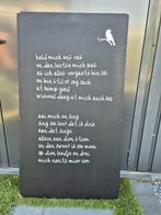groot tekstbord, Ophalen, Gebruikt