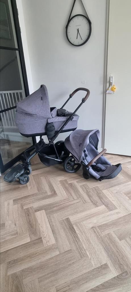 Easywalker kinderwagen en buggy in 1 exclusive grey, Kinderen en Baby's, Kinderwagens en Combinaties, Zo goed als nieuw, Combiwagen