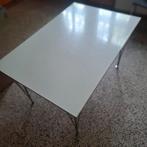 Bruno Mathsson superellipse spanpoot tafel Fritz Hansen, Ophalen, Zo goed als nieuw, Rechthoekig, 50 tot 100 cm
