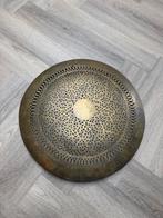Decoratief schild/schaal uit Marrakech sfeervolle blikvanger, Ophalen of Verzenden