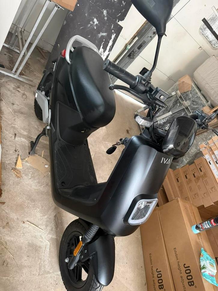 IVA E-GO S4 matzwart 45, Fietsen en Brommers, Snorfietsen en Snorscooters, Gebruikt, Overige merken, Elektrisch, Ophalen