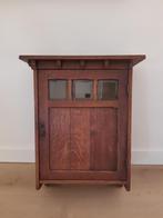 Eikenhouten wandkastje, Huis en Inrichting, Ophalen, Gebruikt, Eikenhout, Minder dan 150 cm